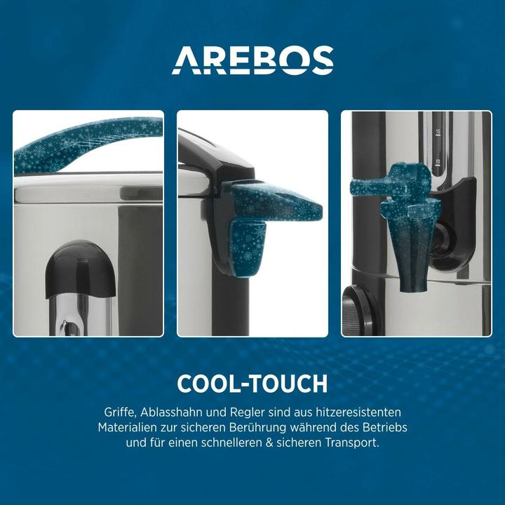 Actual product image Arebos Mulled wine stove