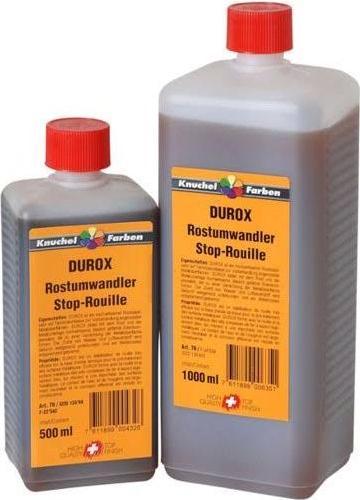 Knuchel Convertisseur de rouille Durox (250 ml, Transparent)