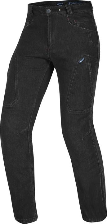 Trilobite 2266 TACTICAL Men Jeans schwarz W44-L32 (Herren, W44/L32)