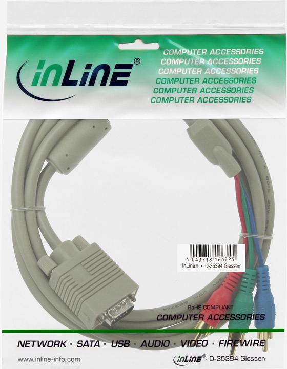 Produktbild InLine Kabel HD-15-Stecker (2 m, VGA)
