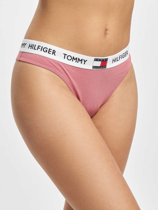 Immagine prodotto Tommy Hilfiger Perizoma con stringhe da donna con elastico, rosa (rosa inglese), S (S)