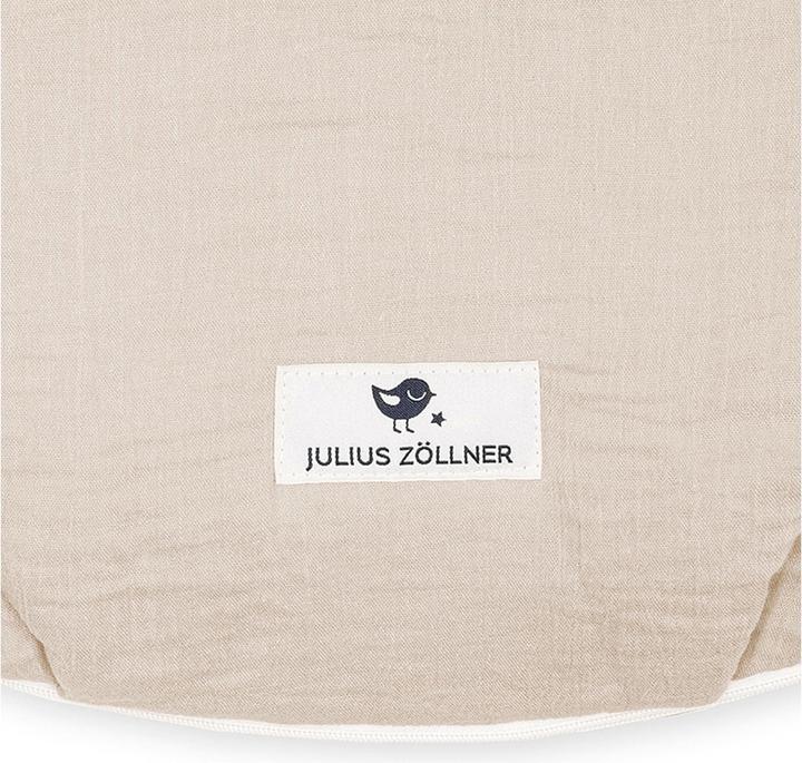 Image du produit Julius Zöllner Sac de couchage bébé toute l'année Musselin Sand Gr. 68/74 (74 cm, 2.5 TOG)