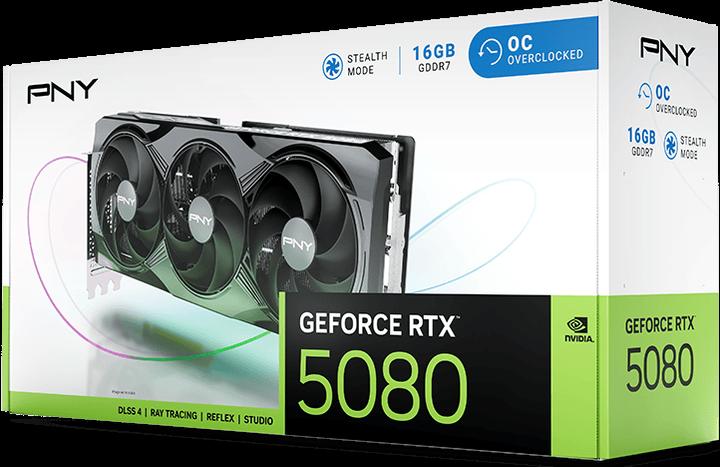 Produktbild PNY GeForce RTX 5080 OC (16 GB)