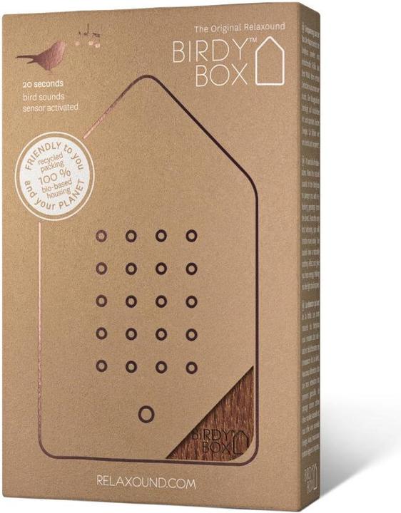 Actual product image Zwitscherbox Birdy box (7.5 x 2.5 x 12.5 cm)