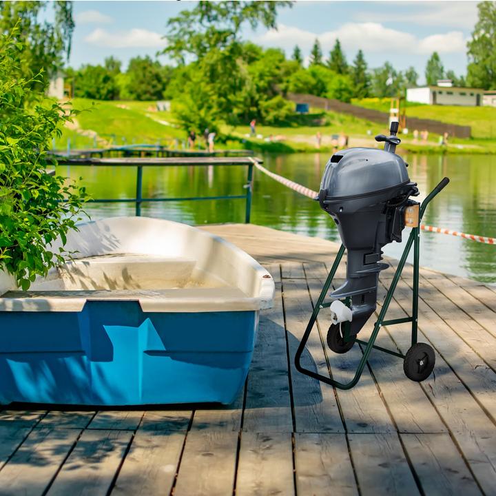 Immagine prodotto Relaxdays supporto motore-fuoribordo