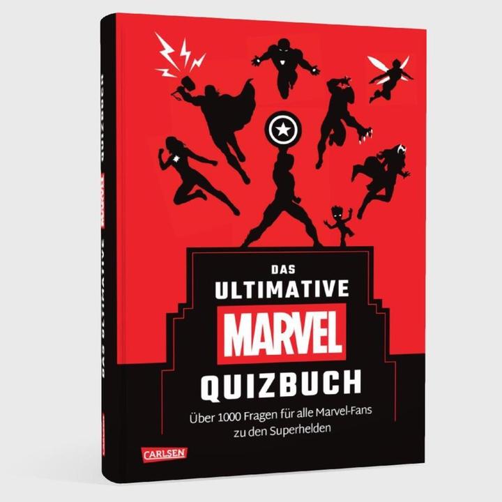 Actual product image Marvel: Das ultimative MARVEL Quizbuch (German, Susie Rae, 2024)