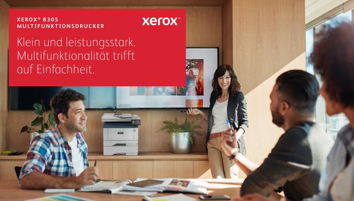 Actual product image Xerox B305V DNI multifunction printer (Laser, Black and white)
