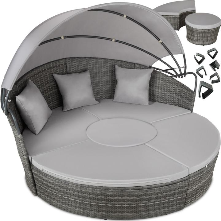 tectake Sonneninsel Rattan