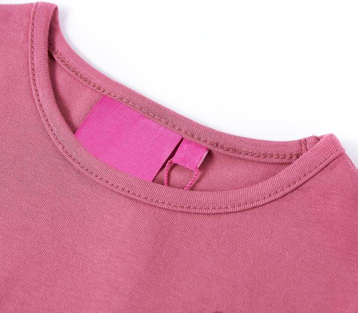 Immagine prodotto VidaXL Camicia da bambino a maniche lunghe rosa lampone 92,Materiale: 95 % cotone (92)