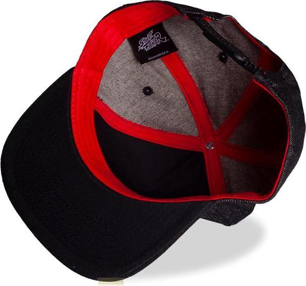 Actual product image Street Fighter Logo Snapback Cap (One size)