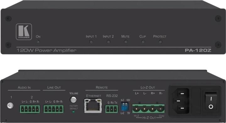 Image du produit PA-120Z - Amplificateur de puissance (Amplificateur à tube)