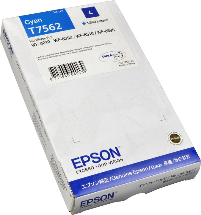 Actual product image Epson T7562 (C)