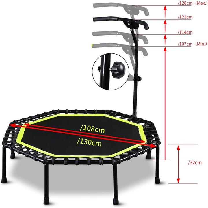 Produktbild Stride Jumping Fitness Trampolin Aerobic (130 cm)