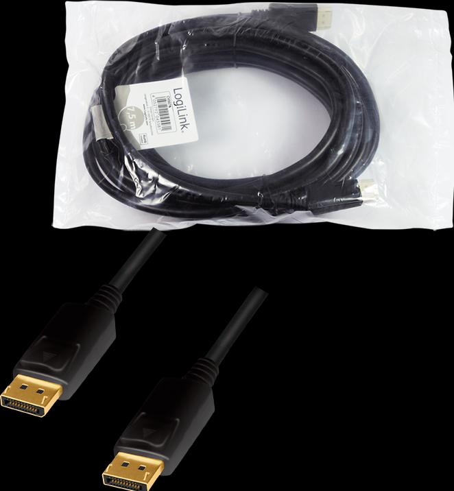 Immagine prodotto LogiLink DisplayPort — DisplayPort (7.50 m, DisplayPort)