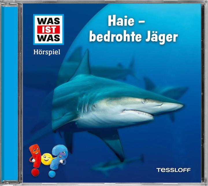 Tessloff WAS IST WAS radio play. Sharks - endangered hunters (Nele Wehrmann, Simon Bertling, Björn Bonn, STIL music & radio plays, Tessloff Verlag Ragnar Tessloff GmbH & Co.KG, Christian Hagitte, Yesim Meisheit, Marius Clarén, German)