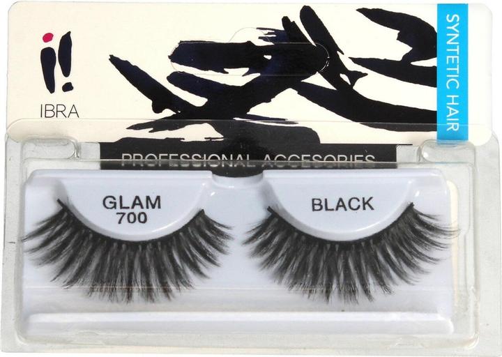 Ibra Pair Of False Eyelashes On The Glam 700ack (Künstliche Wimpern)