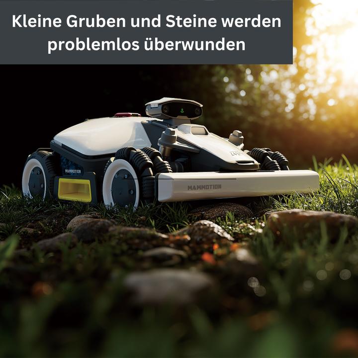 Actual product image Mammotion Luba mini AWD 1500 (1500 m², Without boundary wire)