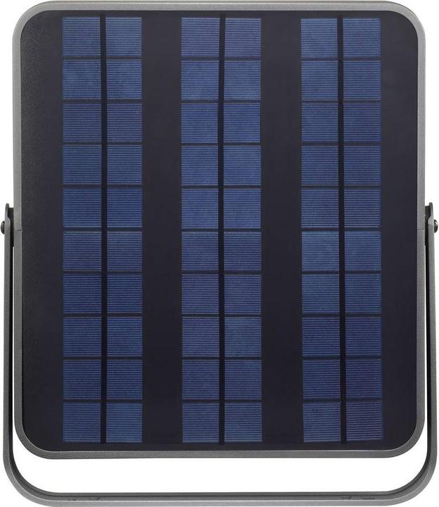 Actual product image Sygonix Solar Outdoor Wall Light SY-5275988 SMD LED 30W Neutral White Black (3000 lm, IP65)