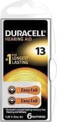 Produktbild Duracell Batterie Hörgeräte EasyTab 13 (PR48) NEU 6St. (6 Stk., PR48, 290 mAh)