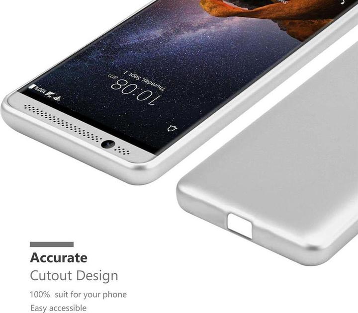 Image du produit Cadorabo Couverture métallique mate TPU (ZTE Axon 7 mini)
