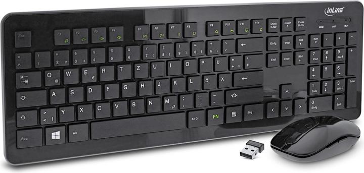 Actual product image InLine Design Desktop (DE, Wireless)
