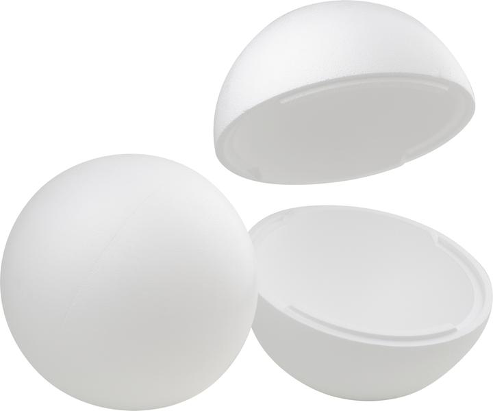 Actual product image VBS Styrofoam ball, Ø 30 cm, 2 pieces, 2 pieces
