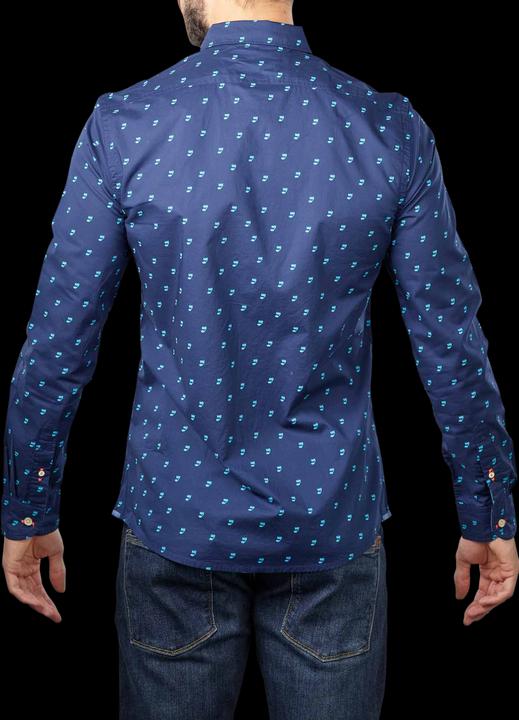 Immagine prodotto Scotch & Soda Ditsy Printed Poplin Shirt Long Sleeve Blue (L)