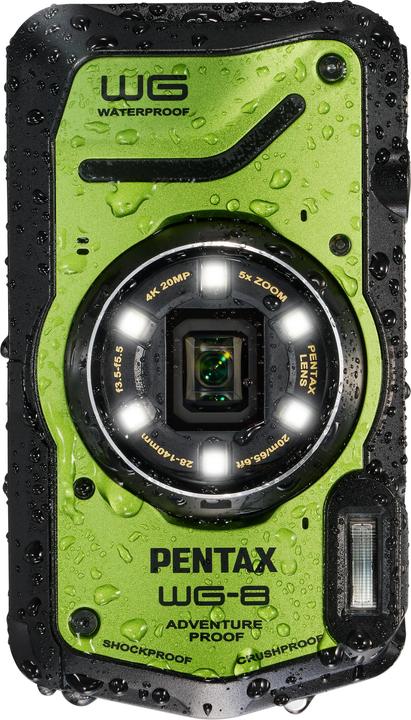 Actual product image RICOH Pentax WG-8 (28 - 140 mm, 20 Mpx, 1/2,3'')