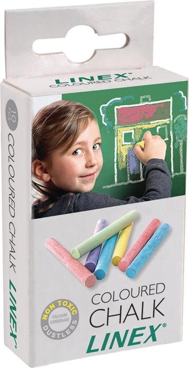 Immagine prodotto Linex Gessetti da tavola (Multicolore, 10 x)