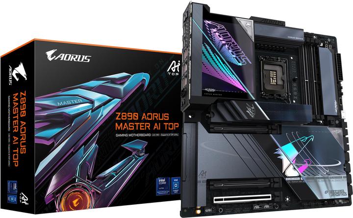 Produktbild Gigabyte Z890 AORUS Master AI TOP (LGA 1851, Intel Z890, E-ATX)