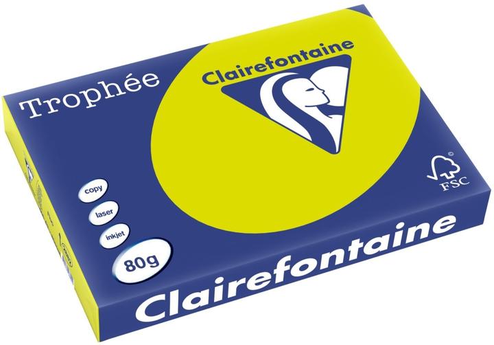 Image du produit Clairalfa Papier multifonctions Troph'e, A3, vert fluo (80 g/m², 500 x, A3)