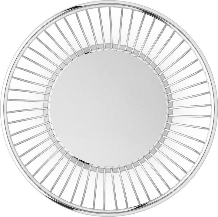Produktbild Alessi Drahtkorb aus Edelstahl silberfarben (Ø 20 cm)
