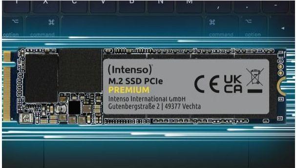 Actual product image Intenso Premium (1000 GB, M.2 2280)