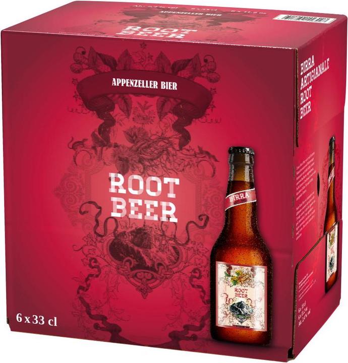 Produktbild Appenzeller Bier Root Beer (6 x 33 cl)