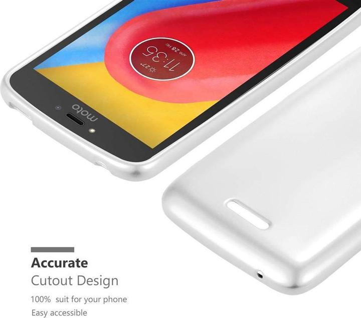Image du produit Cadorabo Couverture métallique mate TPU (Motorola Moto C Plus)