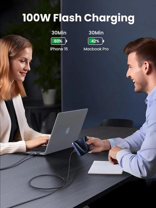 Immagine prodotto Ugreen USB Tipo C - USB Tipo C (0.50 m, USB 2.0, 100 W)