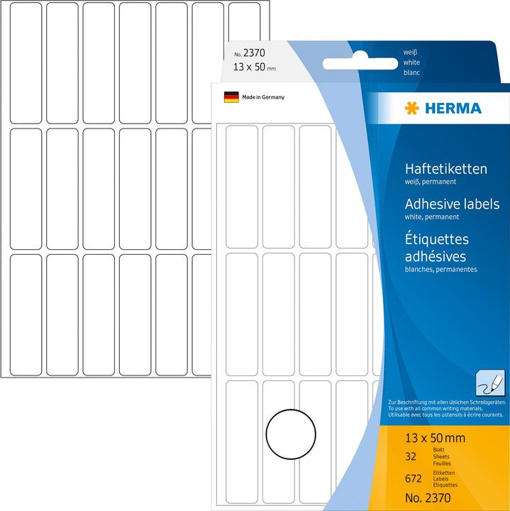 Actual product image HERMA Multipurpose labels