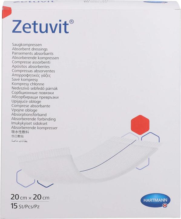 Actual product image Zetuvit Absorptionsverband 20x20cm steril