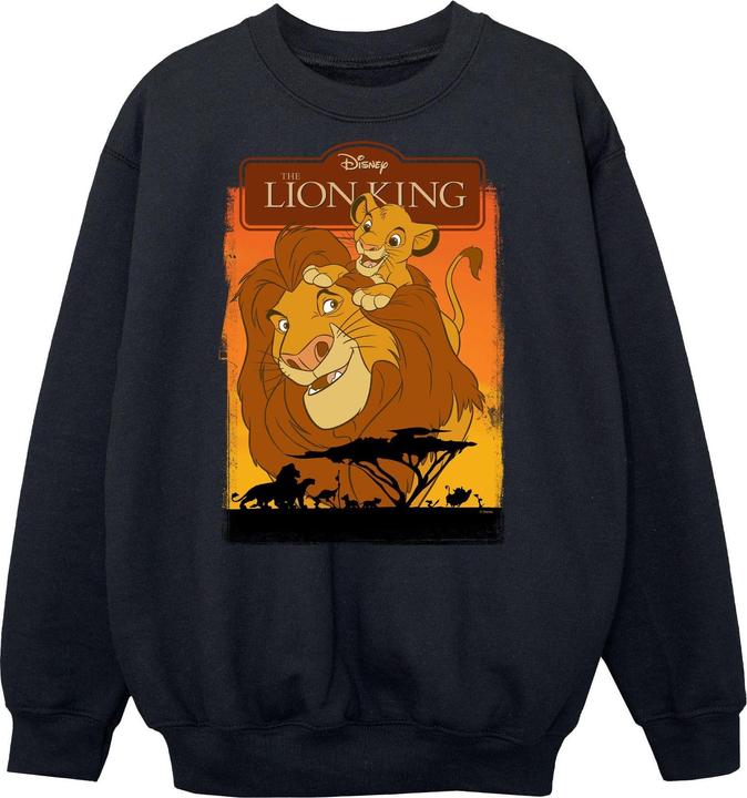 Disney The Lion King Simba And Mufasa Sweatshirt Jungen