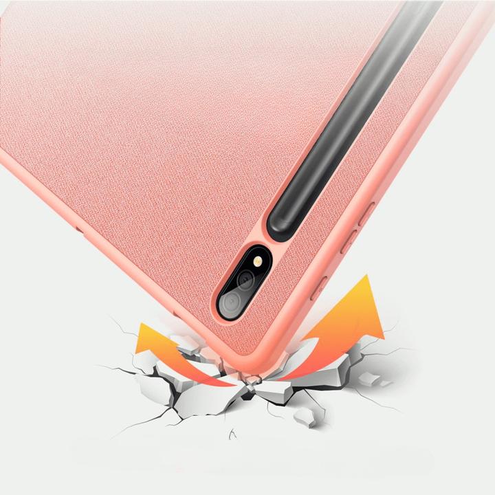 Actual product image Dux Ducis Galaxy Tab S9 Ultra - Domo Case pink (Galaxy Tab S9 Ultra, Galaxy Tab S8 Ultra)