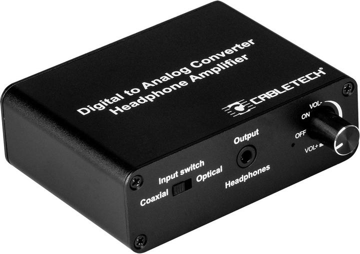 Immagine prodotto Cabletech Convertitore audio da segnale digitale ottico ad analogico con connessione per cuffie