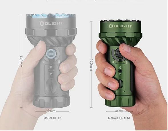 Produktbild Olight Marauder Mini green LED Taschenlampe Grosse Reichweite IPX8 wasserdicht (7000 lm)