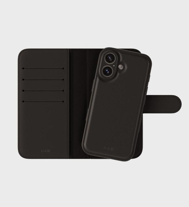 Produktbild Holdit Wallet Case Mag Plus iPhone 16 Schwarz (Apple iPhone 16)