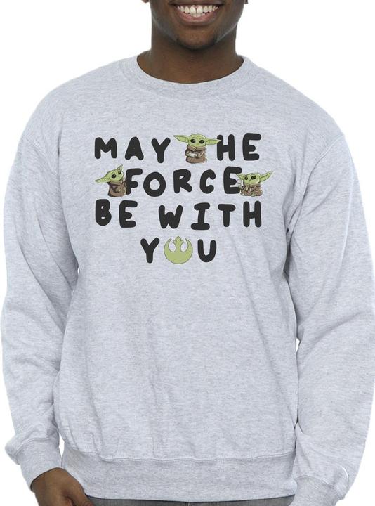 Produktbild Star Wars The Mandalorian Grogu May The Force Be With You Sweatshirt (L)
