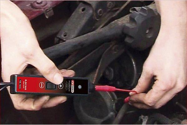 Immagine prodotto KS Tools Lampada per test funzionali, 6 - 24 V DC, lunghezza del cavo 25 m