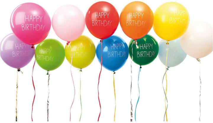 Image du produit Rico Design Joyeux anniversaire (12 x)
