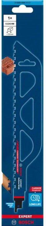 Immagine prodotto Bosch Professional Zubehör Lama per sega alternativa EXPERT 'Hollow Brick' S 1243 HM, 1 pezzo