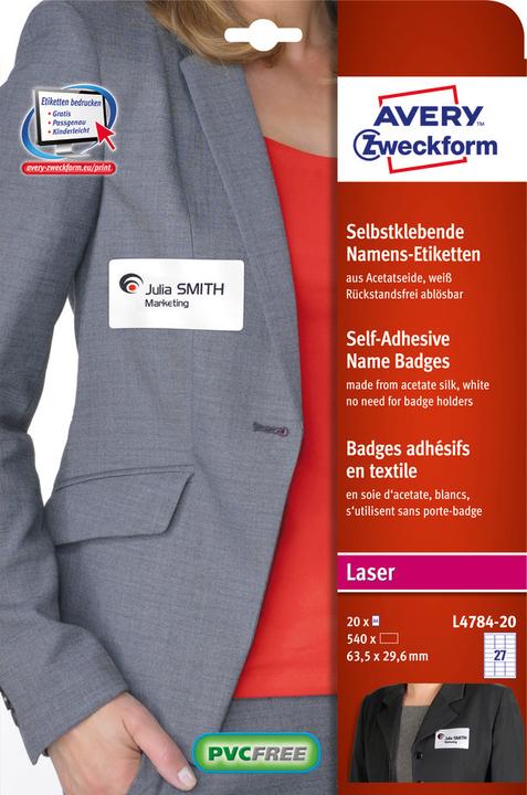 Productafbeelding Avery Naam etiketten