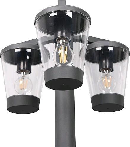Produktbild Trio IP44 411060342Wegeleuchte anthrazit 'Cavado', 2Teile (E27, IP44)