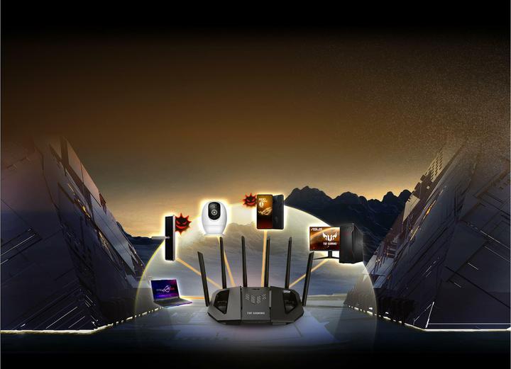 Image du produit ASUS Routeur TUF-BE6500 WiFi 7 AiMesh